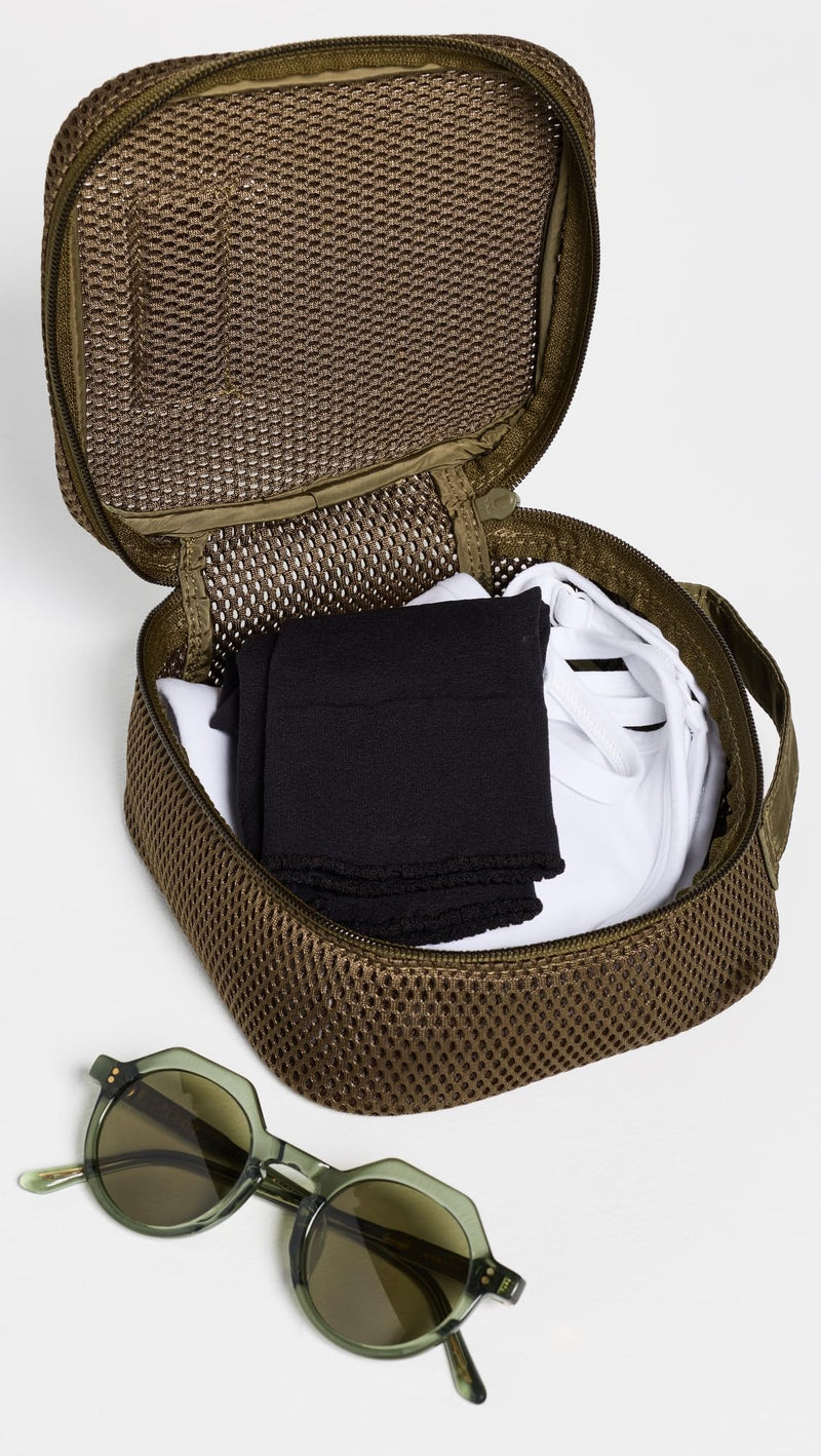 Dagne Dover Women's Roma Small Packing Cube Dark Moss One Size