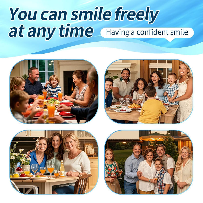 Tooth Repair kit for Filling The Missing Broken Tooth and Gaps-Moldable Fake Teeth and Thermal Beads Replacement Kit-Natural Color-BB1