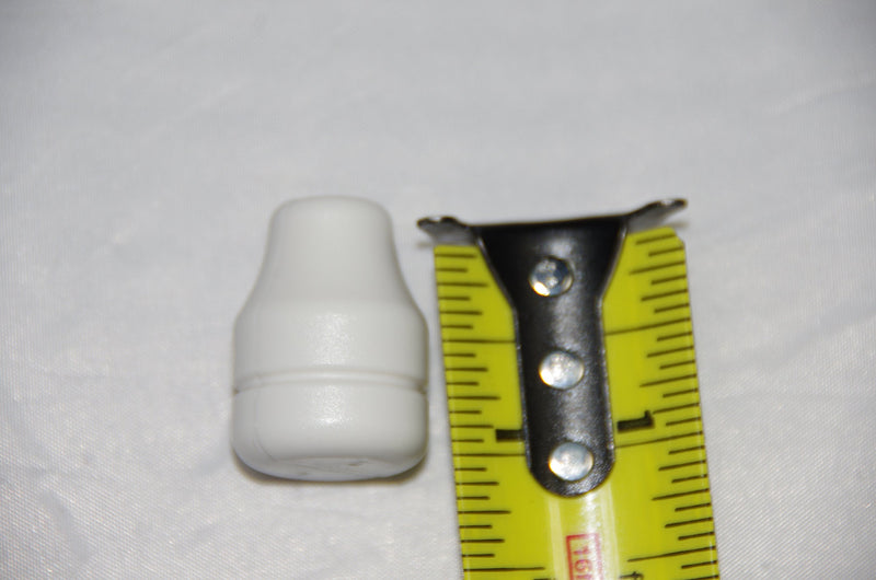 [Australia] - 8 Pack Safety White Blind Knobs. This Tassel Separates The Pull Cords When Excessive Pressure is Detected to Avoid Potential Child Or Pet Strangulation. A Smart Choice for Parents. 8 Bell Shape, White 