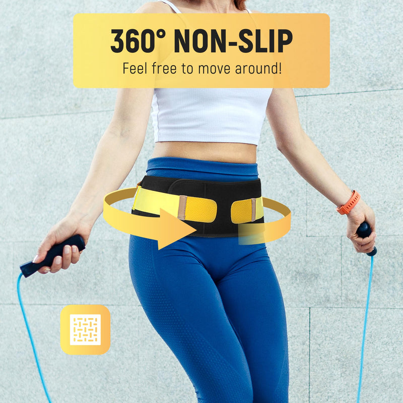 [Australia] - HEERTEEAJ Sacroiliac Joint Support Belt SI Joints Sciatica Pain Relief Lower Back Support for Women Trochanter Belt 360° Anti-Slip L/XL 1 
