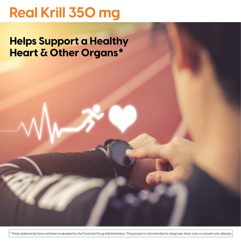 [Australia] - Doctor's Best Real Krill, 350mg 60-Count 