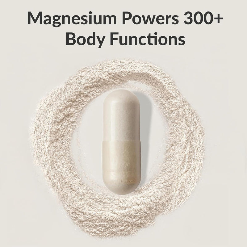 BIOptimizers Magnesium Breakthrough 4.0 7-in-1 Complex | 60 Vegan Capsules | High Strength Glycinate, Malate, Taurate & Citrate – Magnesium Supplements for Sleep, Anxiety & Leg Cramps 60 count (Pack of 1)