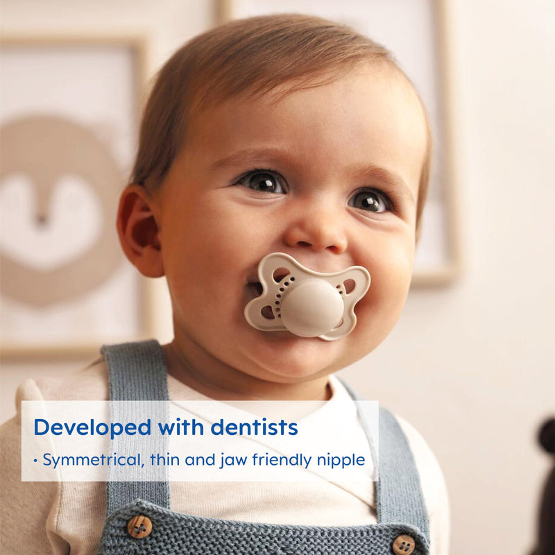 [Australia] - MAM Night Pacifiers 0-6 Months, Best for Breastfed Babies, Glow in the Dark, Baby Boy, 2 Count 2 Count (Pack of 1) 