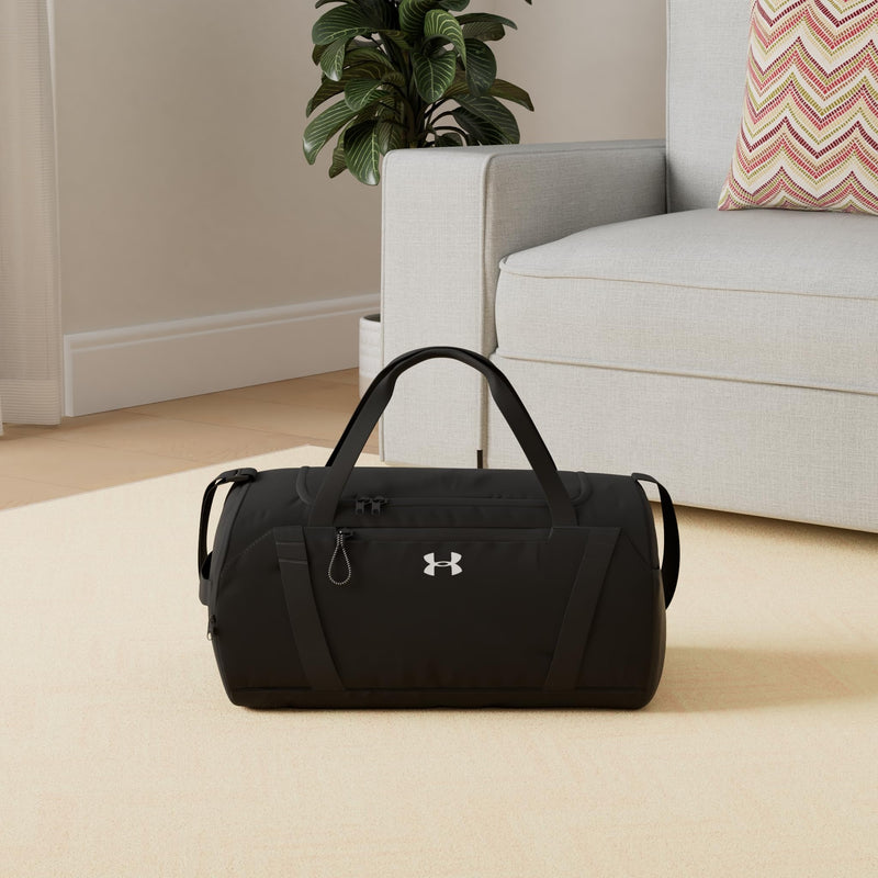 Under Armour Undeniable Signature Duffle One Size Fits Most (001) Black / / Metallic Harbor Blue