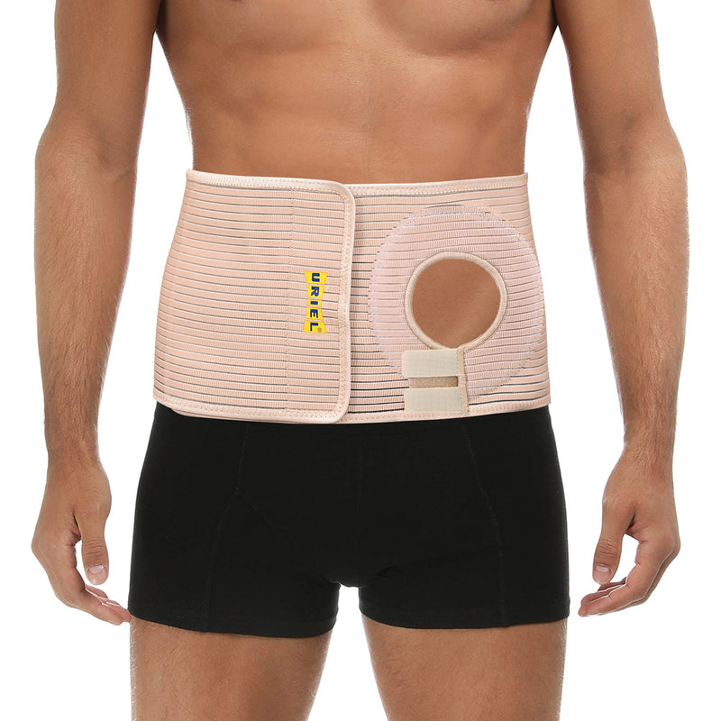 [Australia] - URIEL Abdominal Ostomy Belt Ostomy Supplies Stealth Support Belt Bag for Men Women, Comfortable for Post Operative Care After Surgery Size 2 (31.5'-35.5') Size 2 (31.5'-35.5') Nude 