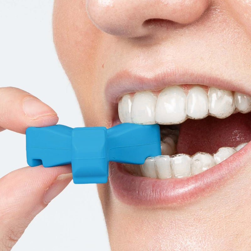 [Australia] - Invisalign Munchies EPS Aligner and Retainer Tray Seaters, Aligner Chewies (Pack of 2) (Blue) Blue 