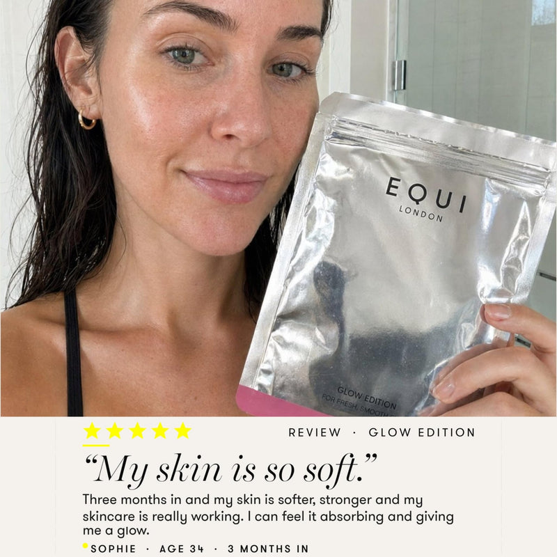 Equi Glow Edition | Hyaluronic Acid PhytoCeramide Capsules | Vitamin A Antioxidant Beauty Supplement | Vegan Formula for Hydration, Radiance, Complexion Nutrition | Skincare Support | 30 Day Supply