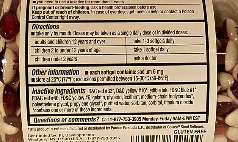 [Australia] - Kirkland Signature Stool Softener 100 mg, 400 Softgels 