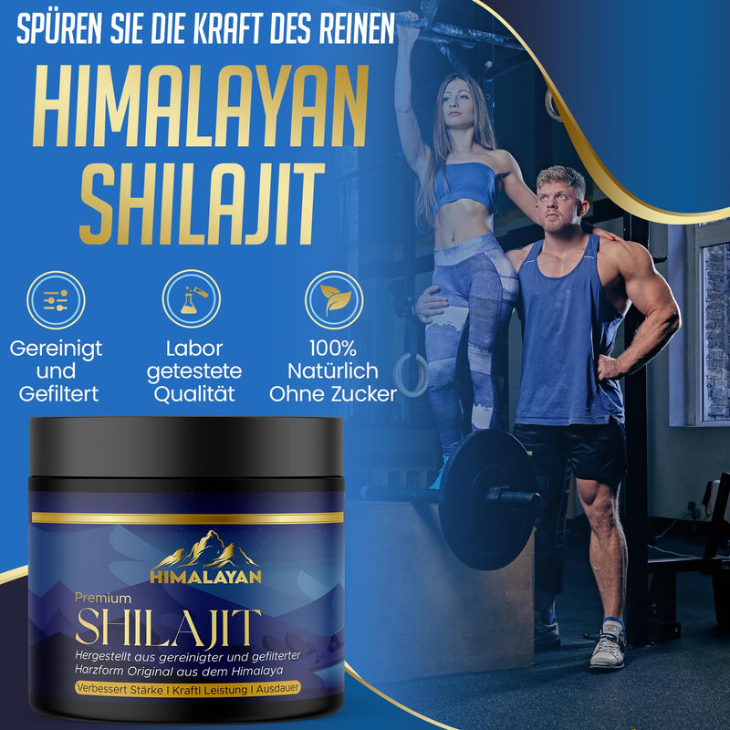 [Australia] - Shilajit Himalaya 900 mg | Premium Mumijo Shilajit resin 20g | Trace elements & micronutrients | 100% India Shilajit | Energy & Vitality – Incl. measuring spoon 
