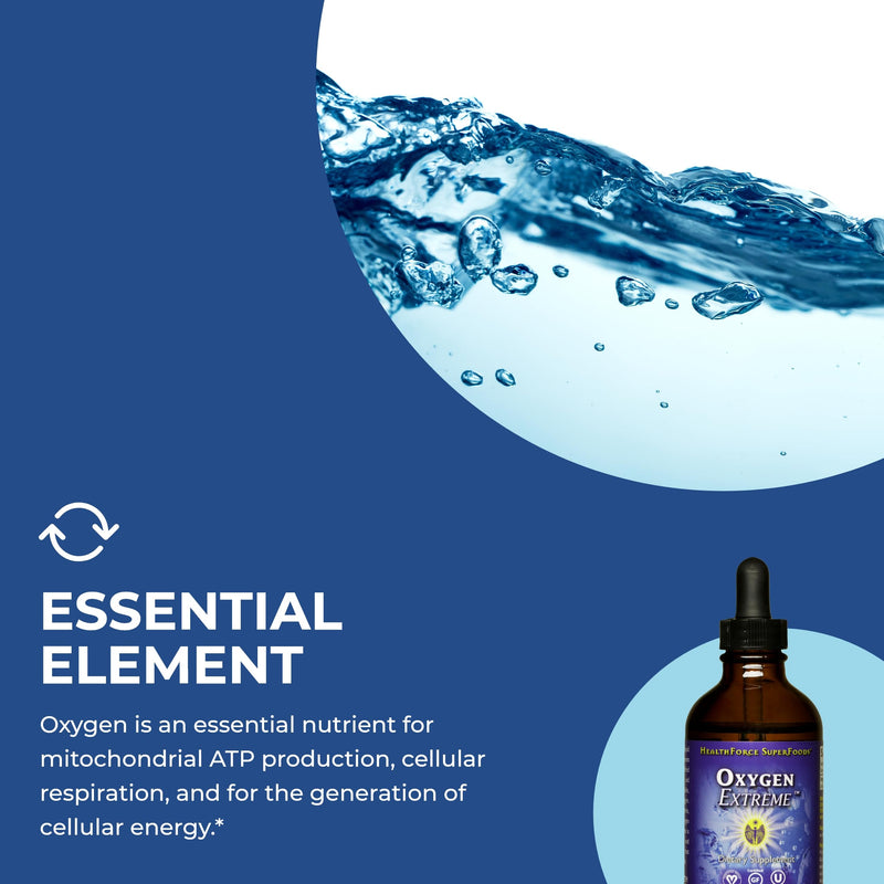 [Australia] - HEALTHFORCE SUPERFOODS Oxygen Extreme - Liquid - 4 Fl Oz Liquid Dropper 4 Fl Oz (Pack of 1) 