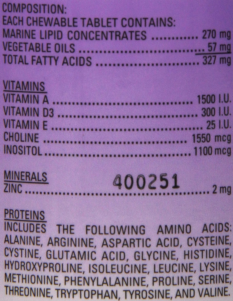 Vedco 60 Count Nutrived O.F.A. Chewable Tablets for Small and Medium Dogs - PawsPlanet Australia