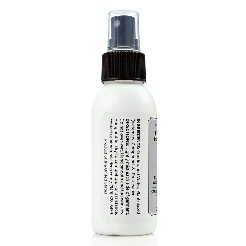 [Australia] - Wrinkle Release Spray for Clothes. Atlas Travel Size 3 fl oz/89 ml. Fragrance Free. Fast, Easy to Use Ironing Alternative. Spray, Smooth, Hang. Award Winning for People on The Go 3 Fl Oz (Pack of 2) Unscented 