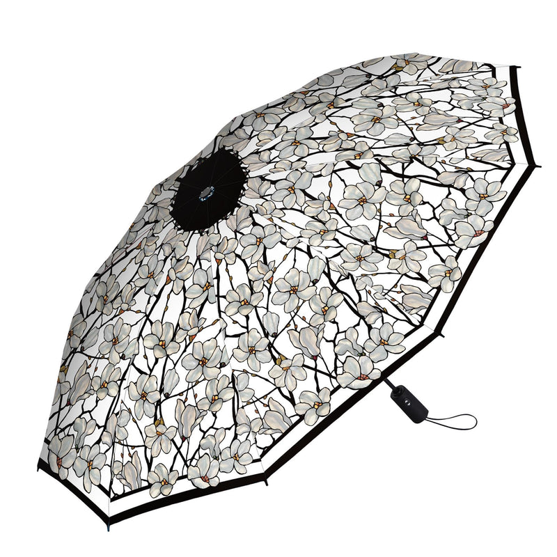 Folding Travel Umbrellas Louis Tiffany "Magnolia"