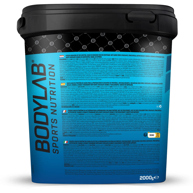 [Australia] - Bodylab24 Whey Protein Powder, Vanilla, 2kg 2kg (Pack of 1) 