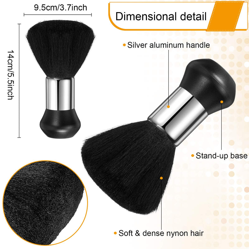 [Australia] - Honoson Professional Straight Razors for Men Navajas Para Barbero Barber Straight Razor Kit with Neck Duster Brush and 40 Pieces Double Edge Blades for Hair Salons, Gifts 