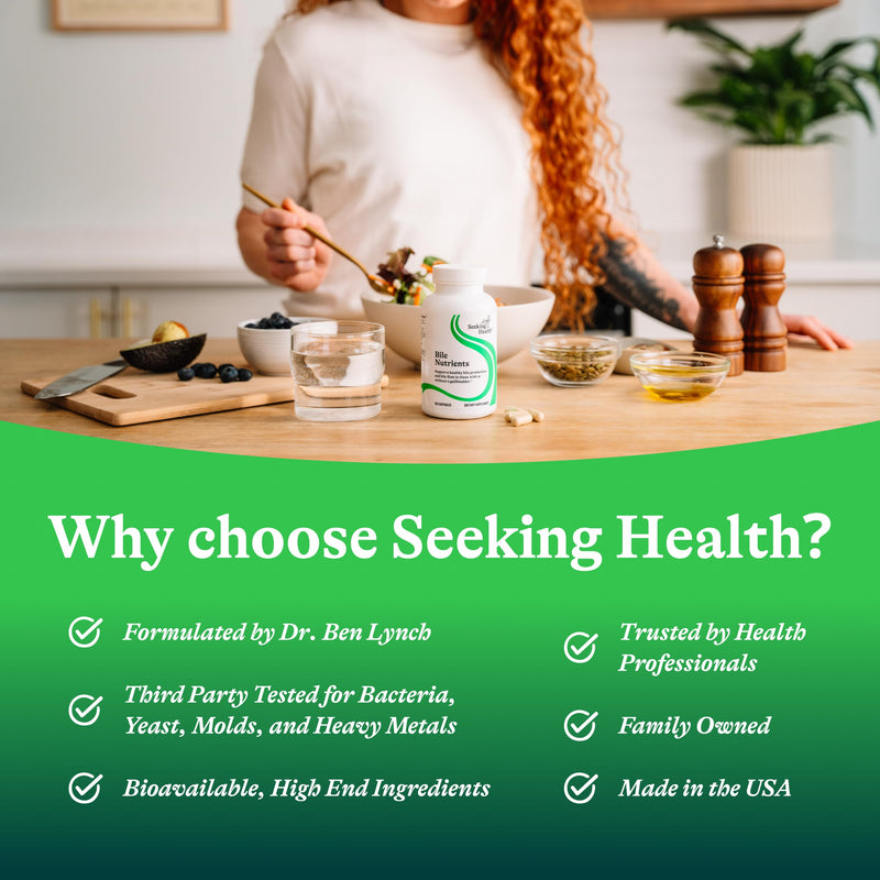 [Australia] - Seeking Health Gallbladder Nutrients, Herbal Digestive Support for Healthy Gallbladder Function and Bile Production, Supports Healthy Fat Digestion and Liver Function (120 capsules)* 