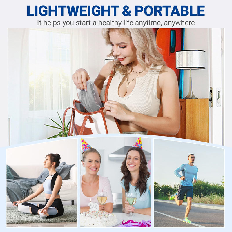 Posture Corrector for Women and Men, Adjustable Upper Back Brace, Spine Support Straightener, Neck, Shoulder, Back and Lumbar Pain Relief, Comfortable & Breathable Black 1