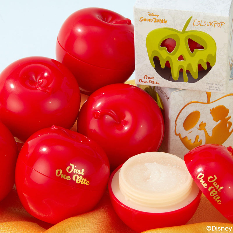 [Australia] - ColourPop x Snow White Apple Lip Scrub - Limited Edition Exfoliating Lip Scrub to Nourish & Soften Skin - Enriched with a Delicious Red Apple Flavor - Just One Bite (0.35 oz) 