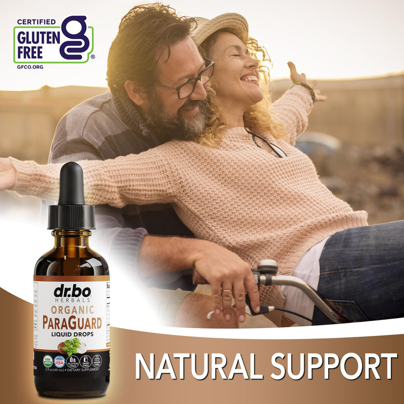 [Australia] - ParaGuard Cleanse Liquid Organic Detox - Organic Intestinal Guard Formula Supplement for Humans with Black Walnut Wormwood Clove & Oregano Tincture - Natural Herbal Intestine Body Gut Cleanser 2 oz 