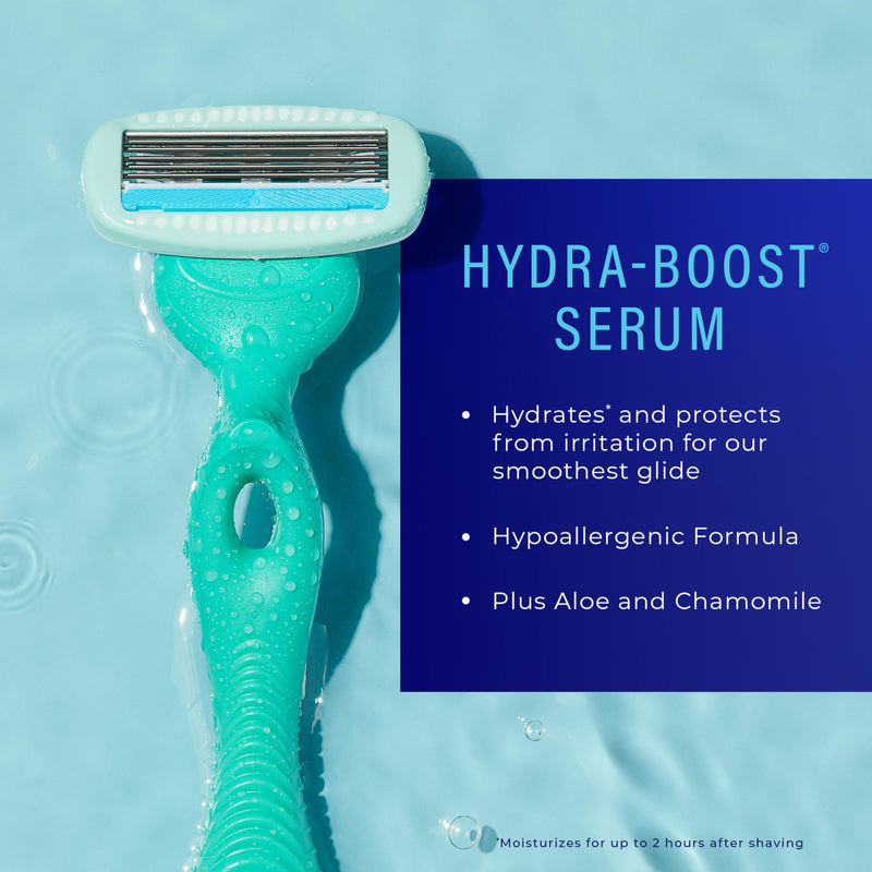 [Australia] - Schick Hydro Silk Sensitive Skin Razor for Women With 5 Moisturizing Razor Blade Refills 