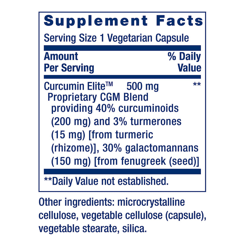 Life Extension Curcumin Elite Turmeric Extract, Promotes a Healthy inflammatory Response & One-Per-Day Multivitamin – Packed with Over 25 Vitamins