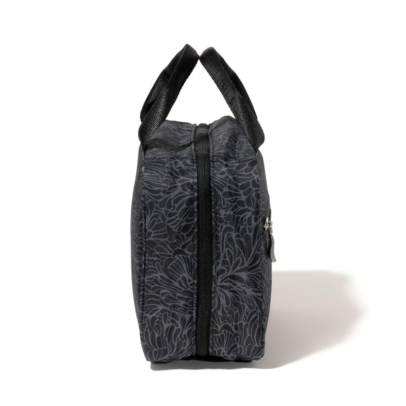 Baggallini Hanging Travel Toiletry Kit One Size Midnight Blossom Print
