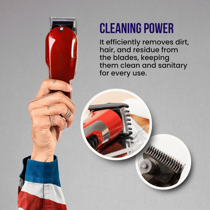 [Australia] - The Shave Factory Clippercare Spray - Efficient hair clipper care, coolant, lubricant and cleaner in one for professional results with every use (5in1 spray) 5in1 spray 