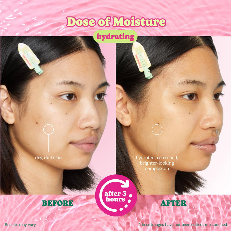 ESW Beauty PDRN Face Mask, Dose of Moisture, Korean Skin Care, 1 Pack | Hydrogel Sheet Face Mask, Vitamin PDRN Mask with B Vitamins, Cactus Water & Vitamin E for Hydrating & Moisturizing Dry Skin