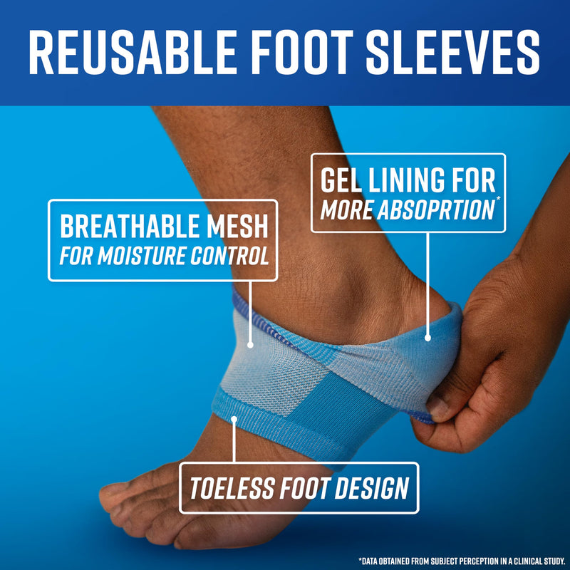 [Australia] - O’Keeffe’s for Healthy Feet Heel Repair Kit with Urea & Lactic Acid – (1 Pair) Reusable Foot Sleeves + 3 oz. Intense Renewal Foot Cream, Exfoliates & Softens Dry Heels 
