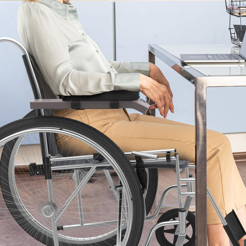 [Australia] - Everlasting Comfort Office Chair & Wheelchair Arm Pads - Cooling Memory Foam Arm Rest Cover for Desk, Gaming Chair, Wheelchair Armrest Pads 