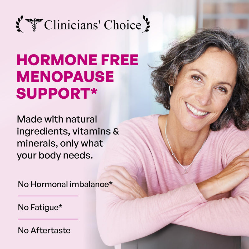 Menopause Support Supplements for Women, Black Cohosh Ashwagandha 60 Count | Vitamins D3, B6, B12, Magnesium, Dong Quai, Chaste Tree Berry, Gluten-Free Capsules, Made In USA Supplement By Sandhu's #1 Menopause Support 60 Count (Pack of 1)