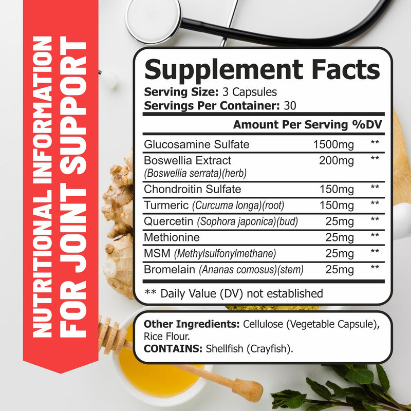 Womens Daily Multivitamins & Advanced Joint Support Bundle (One Bottle Each). Collectively Supports Holistic Wellness, Boosted Energy, and Joint Health. USA Made.