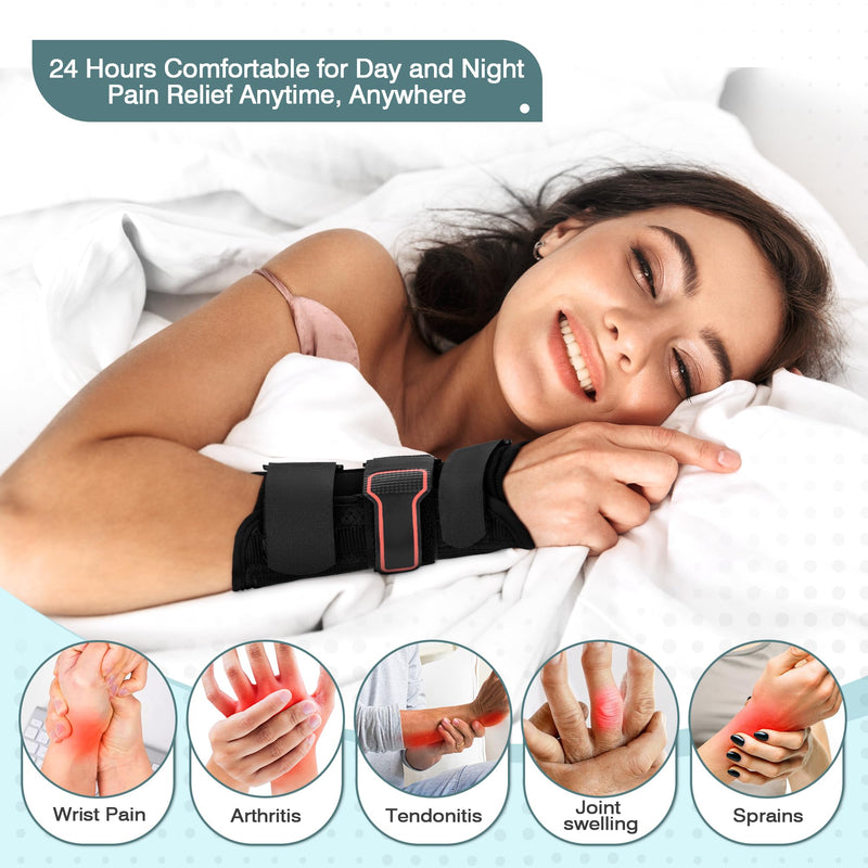 [Australia] - Medibot Wrist Brace & Thumb Spica Splint, for De Quervain's Tenosynovitis, Tendonitis, Carpal Tunnel & Arthritis Wrist Support Thumb Splint (Right Hand - Small) Right-S 