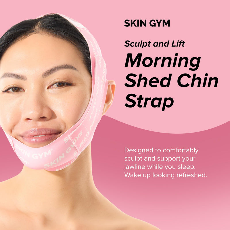SKIN GYM Morning Shed Chin Strap, Adjustable Face Slimming Band for Sculpting, Lifting and Defining Jawline