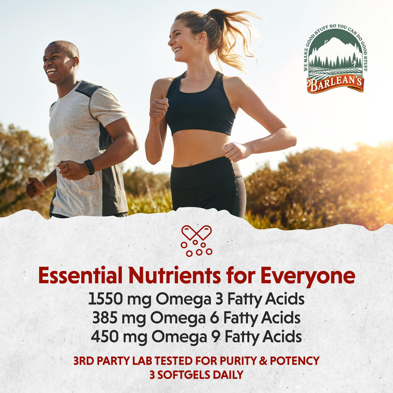 [Australia] - Barlean's Lignan Flaxseed Oil Softgels, Cold-Pressed Flax Seed Supplement with 1,550 mg ALA Omega-3 Fatty Acids for Joint & Heart Health, 1000mg, 250 ct 250 Count (Pack of 1) 