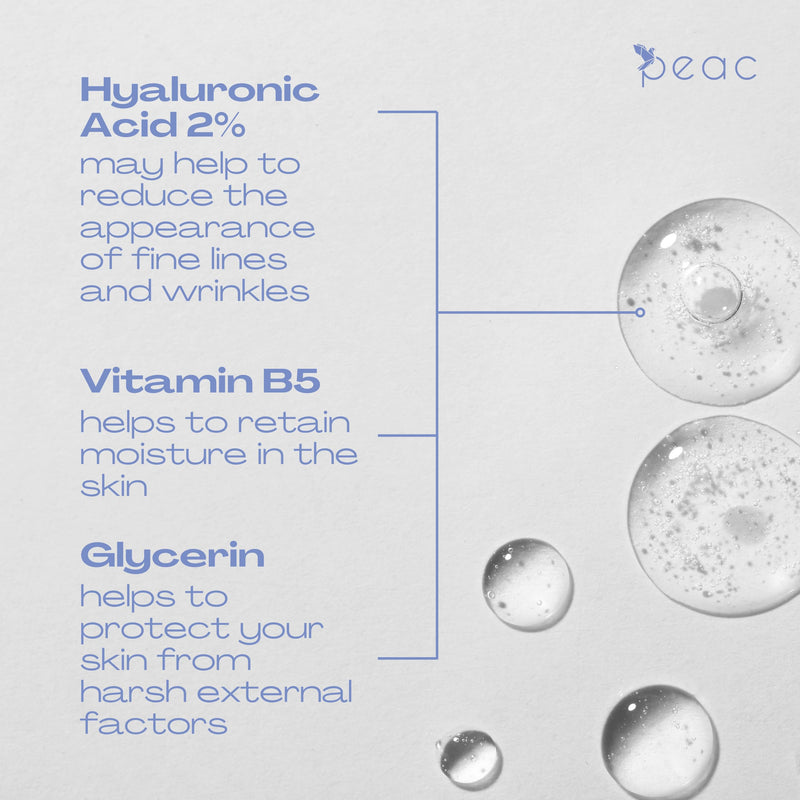 Hyaluronic Acid 2% + B5 Serum 60ml/2oz – USA Made - All Skin Types - Hyaluronic Acid Serum for Face – Hydrating, Plumping & Lightweight – Fragrance Free Skincare – Moisturizing Face Serum for Women 1 Fl Oz (Pack of 2)