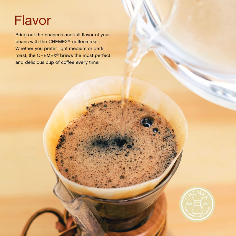 [Australia] - Chemex Bonded Filter - Half Moon - 100 ct 