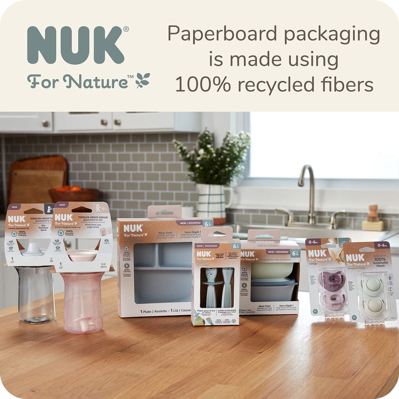 NUK for Nature™ Suction Plate and Lid 1 Count (Pack of 1)