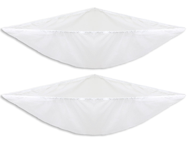 [Australia] - Simple Houseware 2 PK - Stuffed Animals Jumbo Toy Storage Hammock, White 