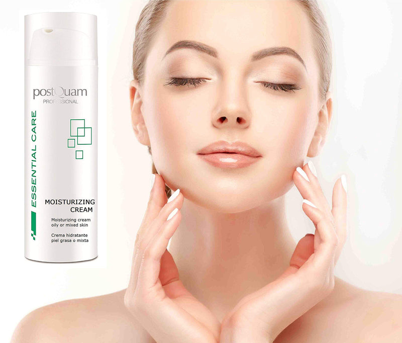 POSTQUAM Professional Moisturizing Cream for Mixed or Oily Skin 50ml – Spanish Beauty – Daily Use - Non-Greasy Cream - Regulates Excess Oil - Helps Skin Hydration – Natural Ingredients