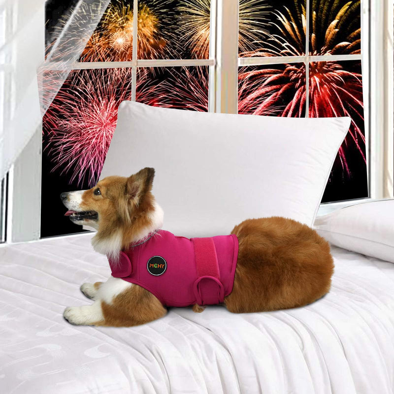 Dog Anxiety Vest, Anxiety Relief for Dogs, Dog Calming Coat (Rose S) Small Rose - PawsPlanet Australia