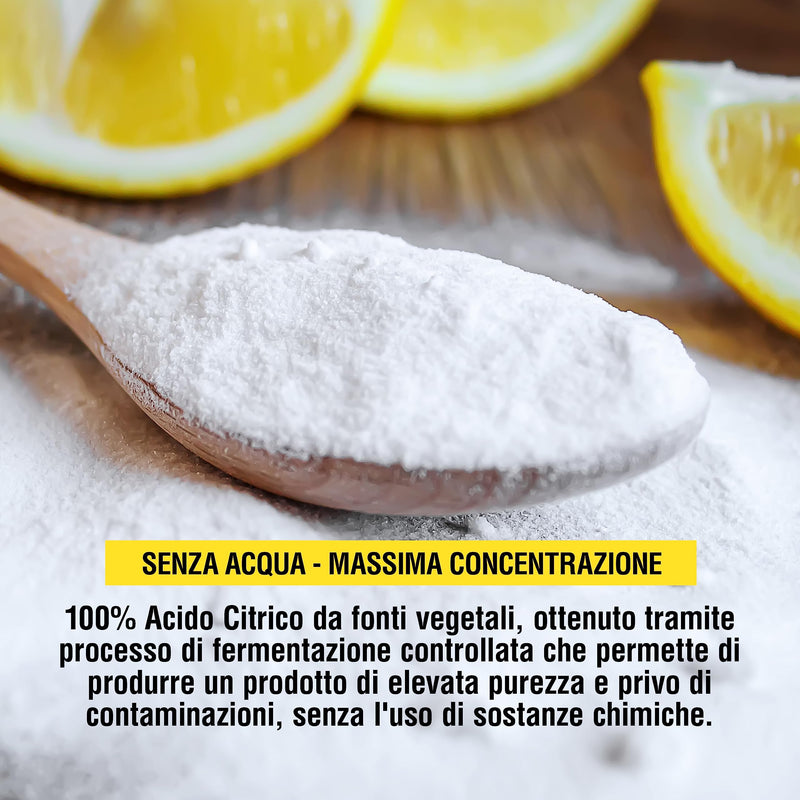 [Australia] - VITATIV - Citric acid, anhydrous, 100% pure - 500 g - food grade - preservative ideal for pastries and kitchen - acidulant in powder form for drinks and jams 