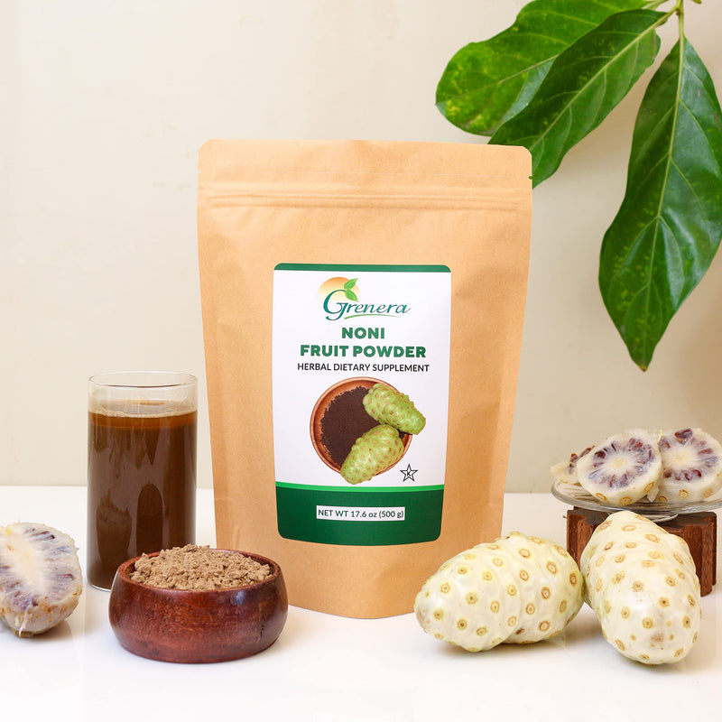[Australia] - Grenera Organic Noni Fruit Powder, 1 lb (454 g) ‚Äì Organic, Non ‚Äì GMO, Gluten Free 