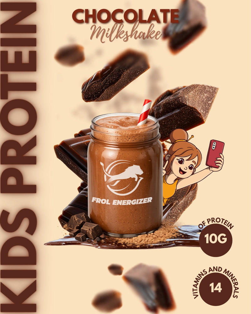 Kids Protein K-Cup Pods, Chocolate, 10g Protein | Real milk & Real cocoa for a rich taste, 70 calories, 14 vitamins & minerals, no added sugar, ages 7+, 8oz serving