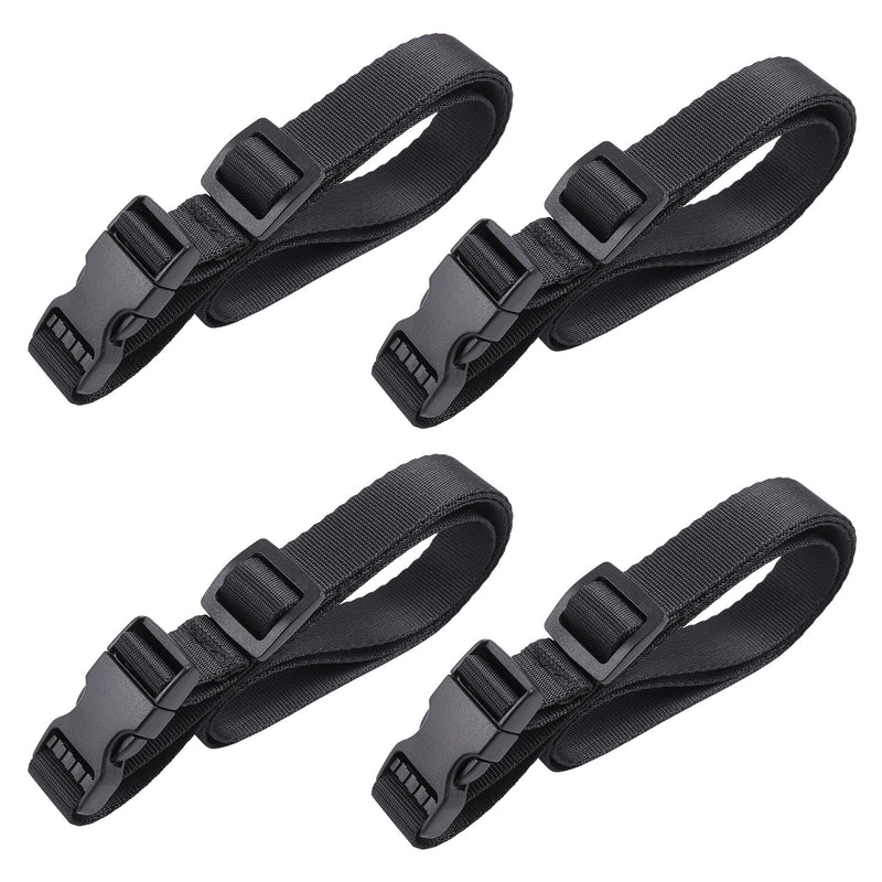 Utility Straps with Quick Release Buckle Outdoor Sports-4 Pack, Luggage Straps, Straps for Suitcase, Bag Straps for Luggage