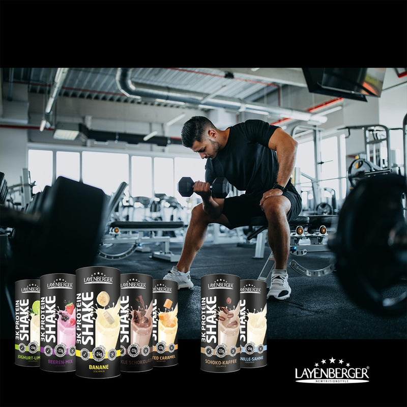 [Australia] - Layenberger 3K Protein Shake - 79% protein and only 4.1% carbohydrates with 7.2 g sugar, (1x 360 g) - vanilla cream 360 g (pack of 1) 