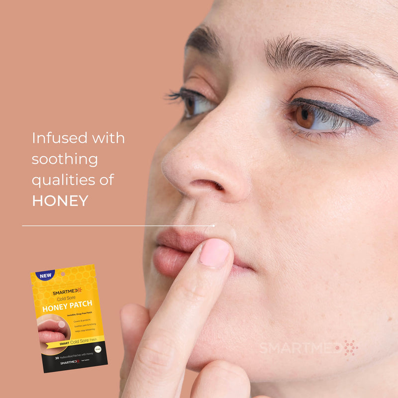 [Australia] - Cold Sore Treatment Patch Duo - Large Ultra Thin 15mm & Honey 12mm 54 patches 