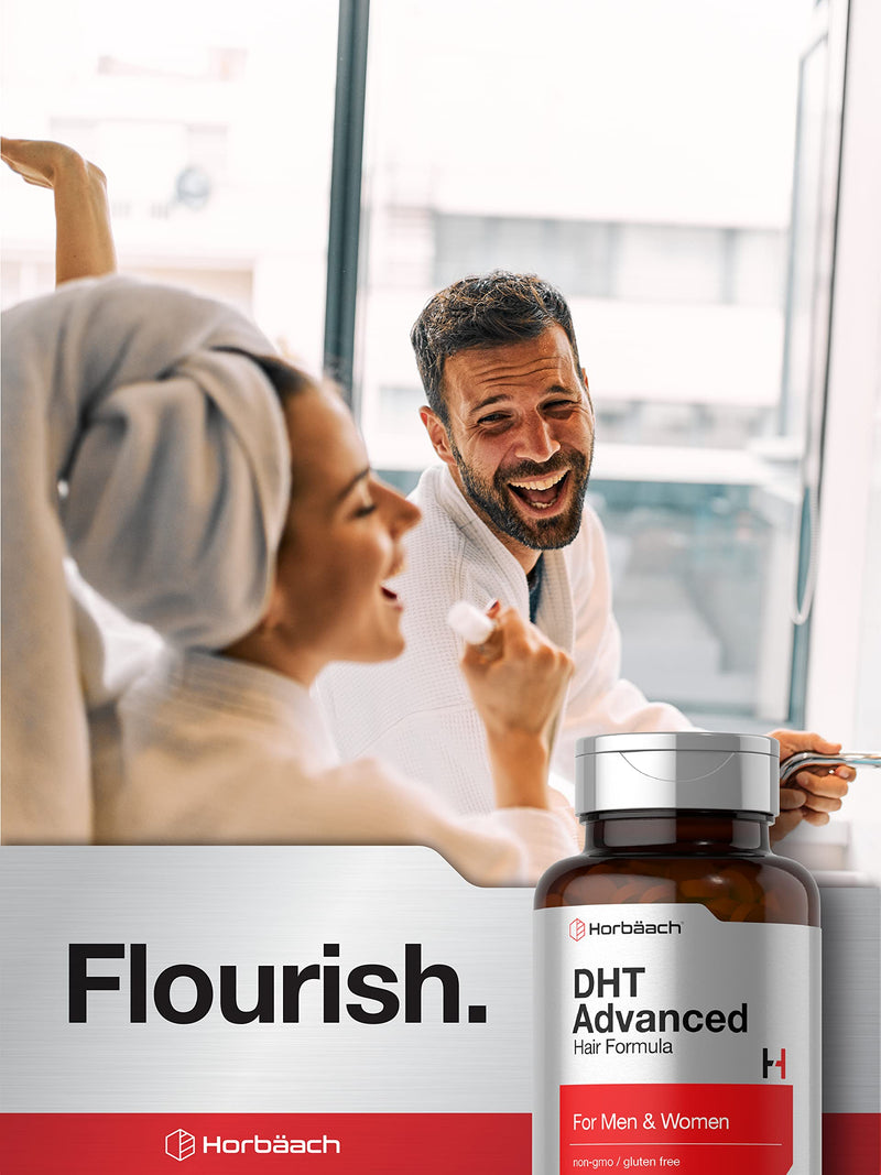[Australia] - Horb√§ach DHT Advanced Hair Formula | 120 Tablets | Non-GMO and Gluten Free Hair Formula Blend with Saw Palmetto, Kudzu, and Fo-Ti 