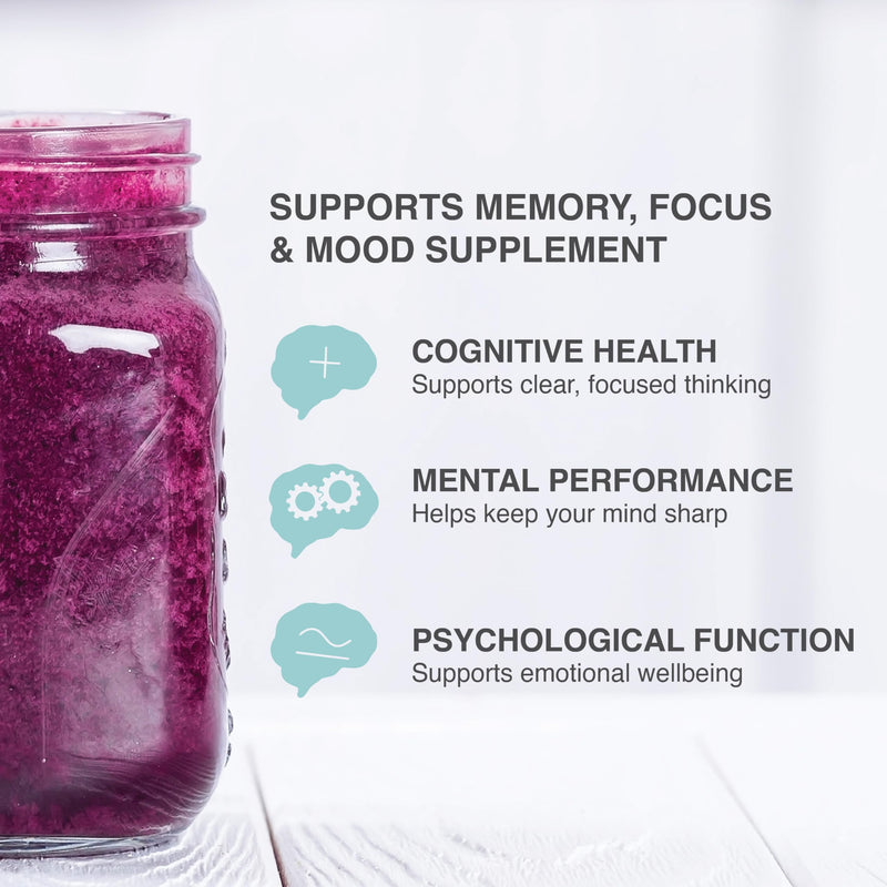 Neura Clarity+ Lion’s Mane Nootropic Drink – Brain Focus & Mental Clarity – Green Apple Flavour – 20 Sachets