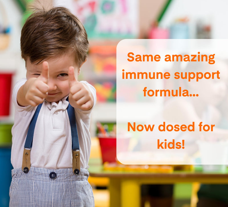A dose of Immunity Adults Plus Kids Formula